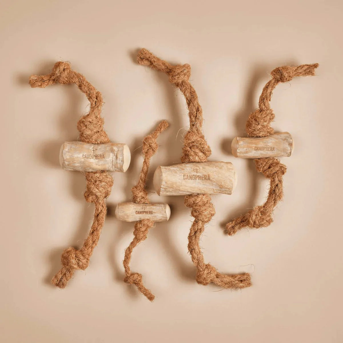 Canophera - Coffee Tree Wood Chew & Coconut Rope Toy