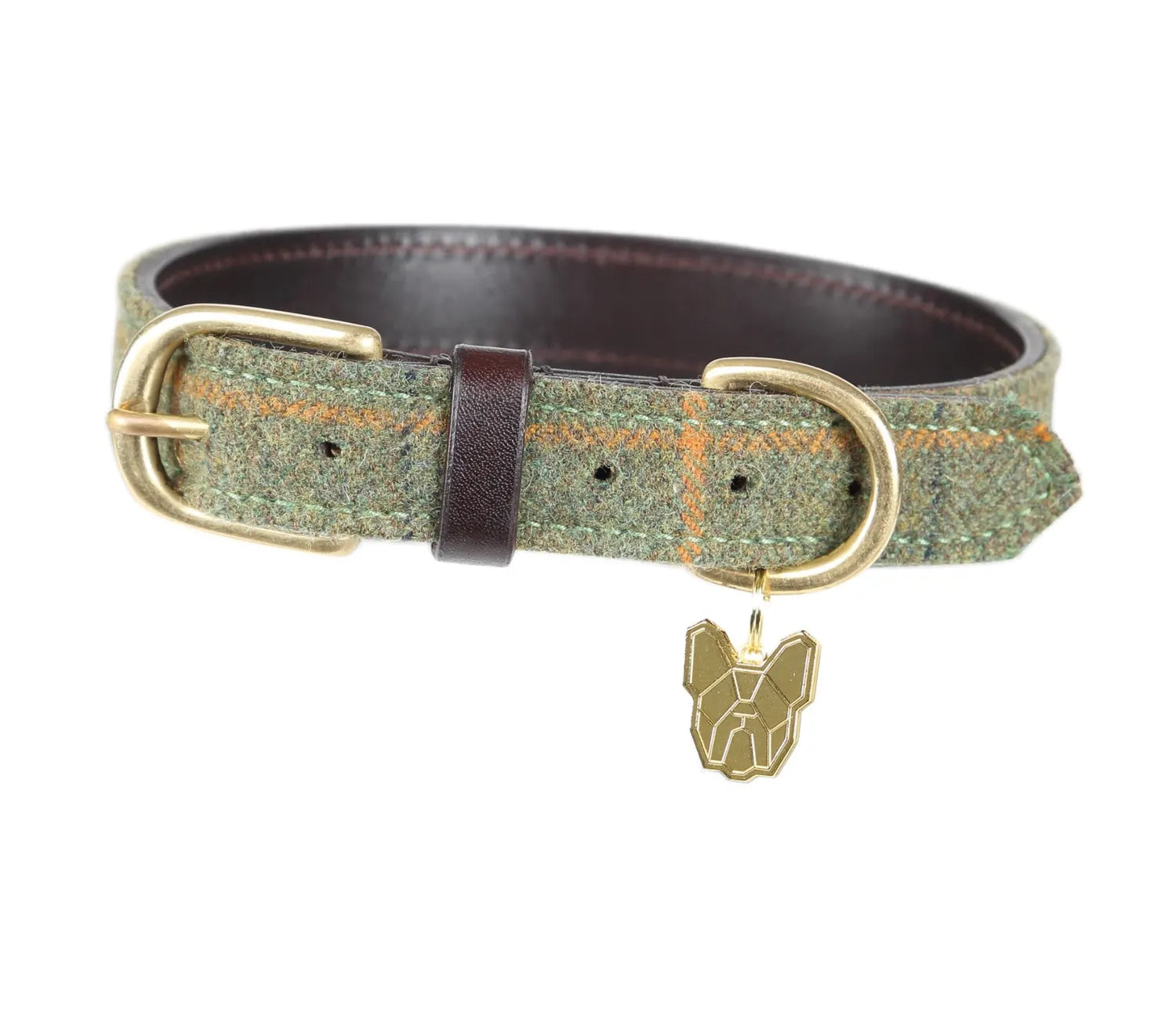 Shires Digby & Fox Tweed Dog Collar